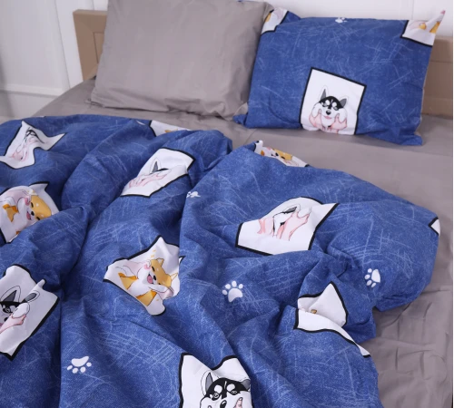 Підковдра Бязь 17-0575 Husky Dog