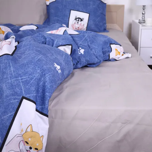 Простирадло Бязь 17-0575 Husky Dog