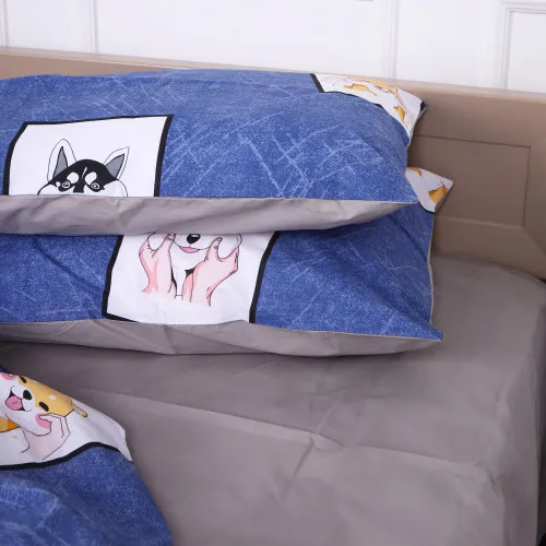 Наволочка Бязь 17-0575 Husky Dog