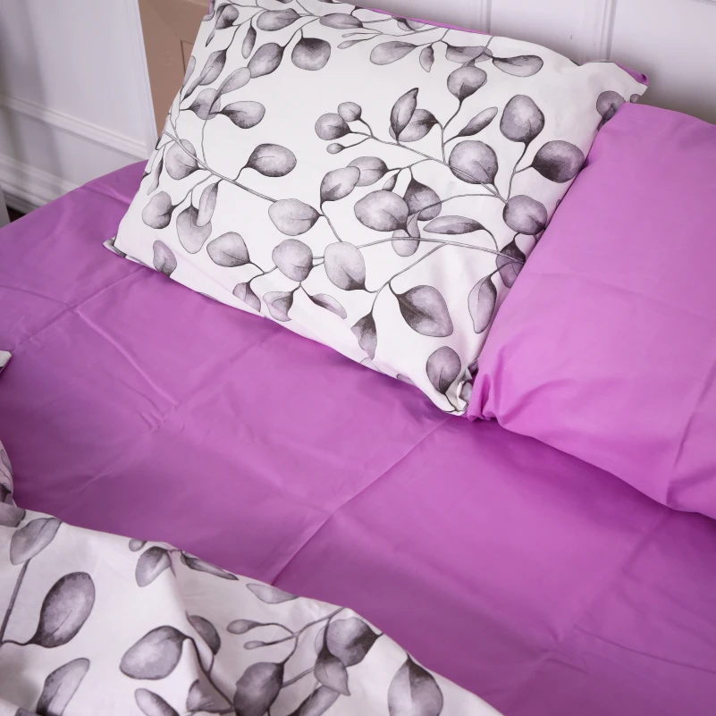 Комплект постільної білизни Бязь 17-0546 Yuliana - 2