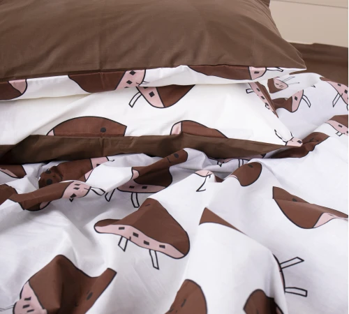 Простирадло MirSon Ranforce Elite 17-0465 Daisy - 2