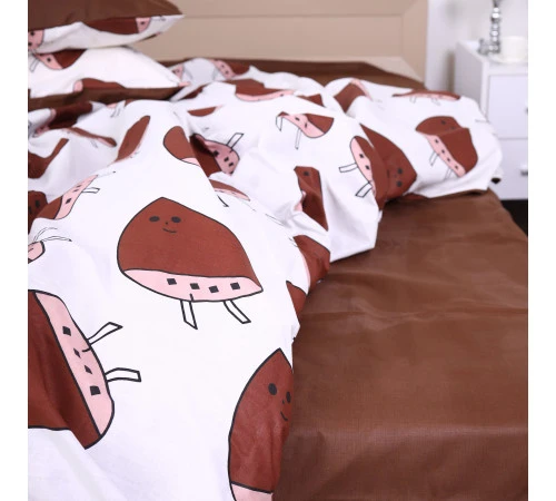 Простирадло MirSon Ranforce Elite 17-0465 Daisy