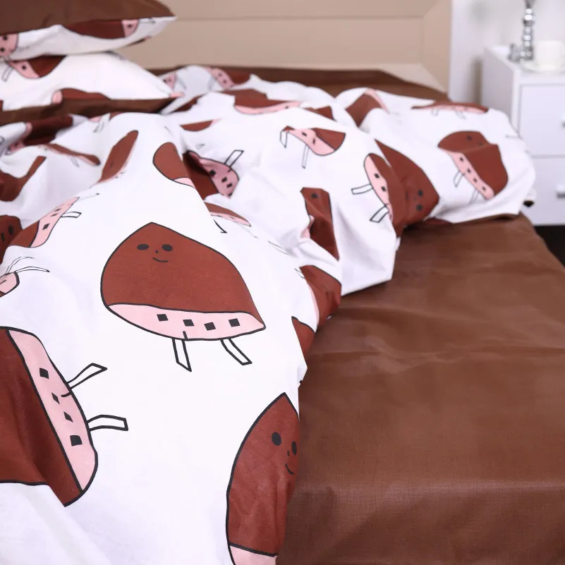 Комплект постельного белья MirSon Ranforce Elite 17-0465 Daisy - 4