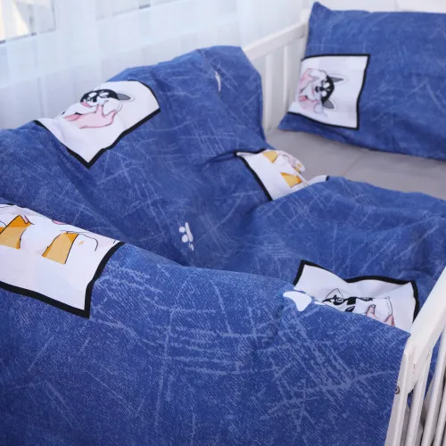 Підковдра дитяча Бязь Kids Time 17-0575 -1 Husky Dog