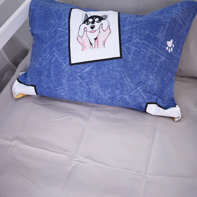 Простирадло дитяче Бязь Kids Time 17-0575 -1 Husky Dog