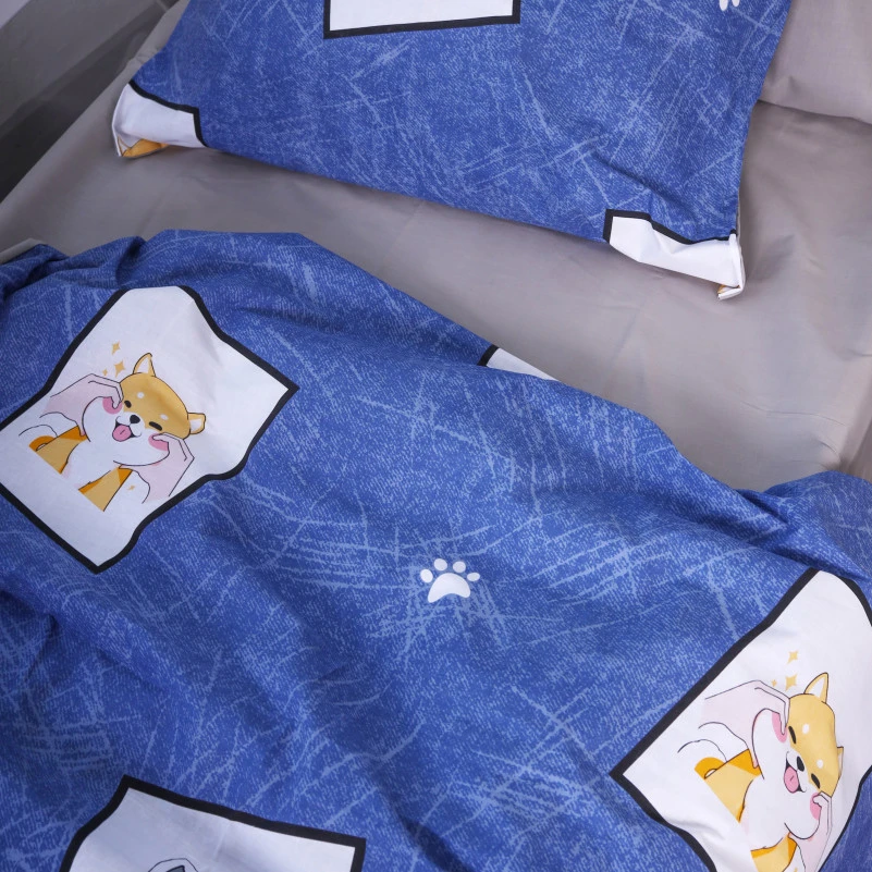 Комплект постільної білизни Дитячий Бязь Kids Time 17-0575 Husky Dog - 4