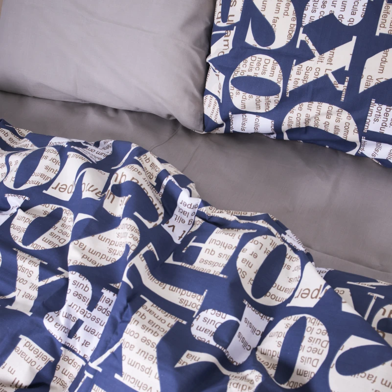 Комплект постільної білизни Бязь 17-0011 Fausta - 1