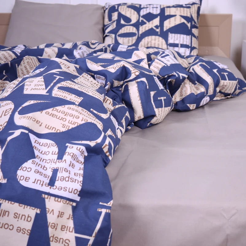 Комплект постільної білизни Бязь 17-0011 Fausta - 2