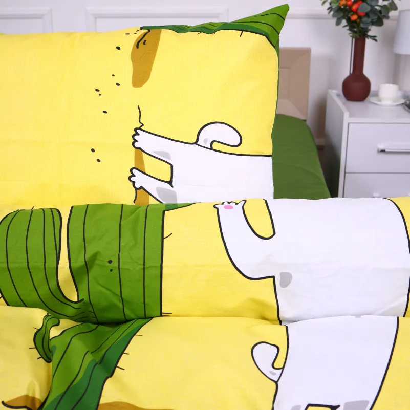 Пододеяльник MirSon Ranforce Elite 17-0372 Cactus - 4