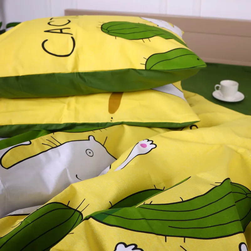 Комплект постельного белья MirSon Ranforce Elite 17-0372 Cactus - 4