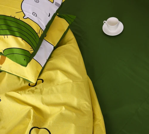 Простирадло MirSon Ranforce Elite 17-0372 Cactus - 2