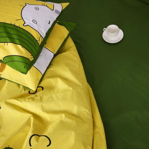 Простынь MirSon Ranforce Elite 17-0372 Cactus - 2