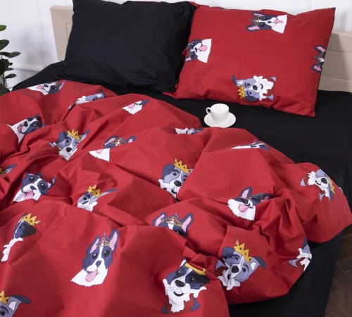 Підковдра Бязь 17-0568 Kings of dogs