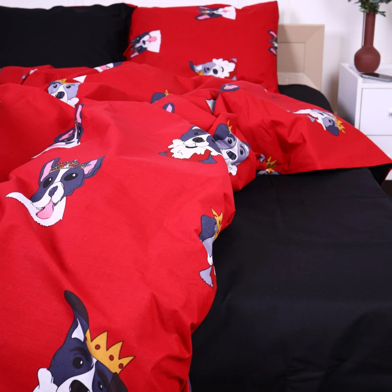 Комплект постільної білизни 17-0568 Kings of dogs - 2