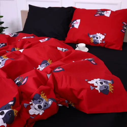 Наволочка Бязь 17-0568 Kings of dogs - 2