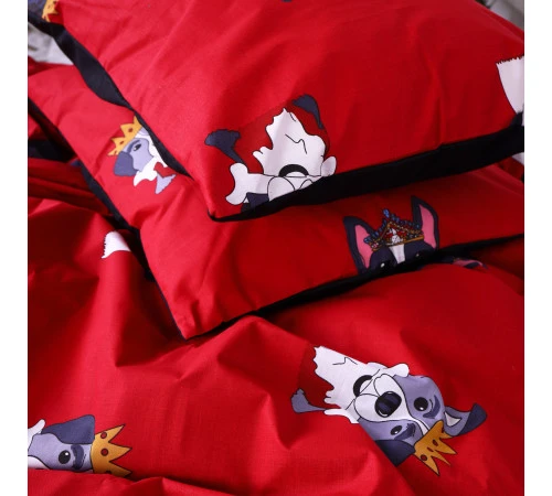 Наволочка Бязь 17-0568 Kings of dogs