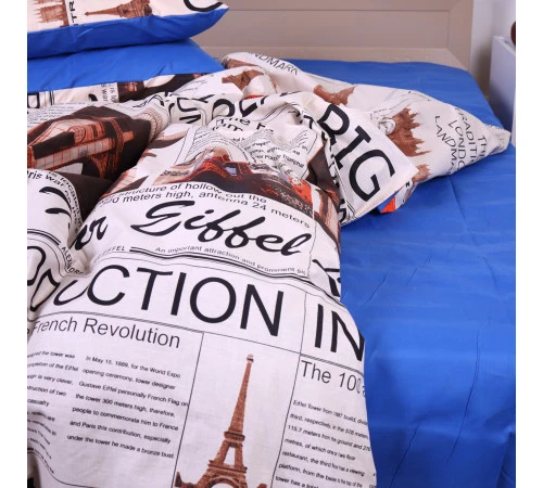 Простирадло MirSon Ranforce Elite 17-0536 Big Ben