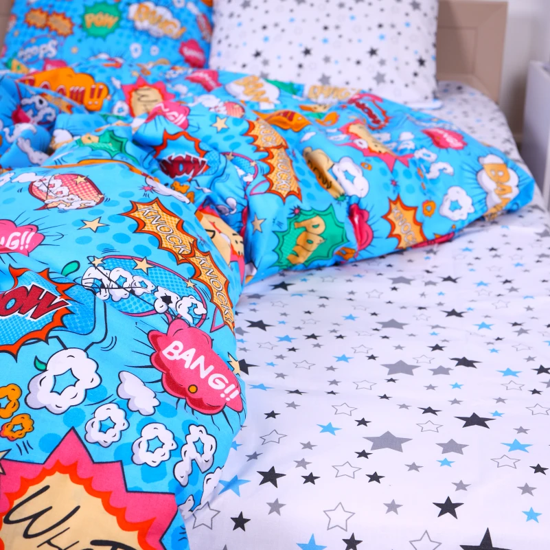 Пододеяльник Бязь 17-0511 Bombs - 1