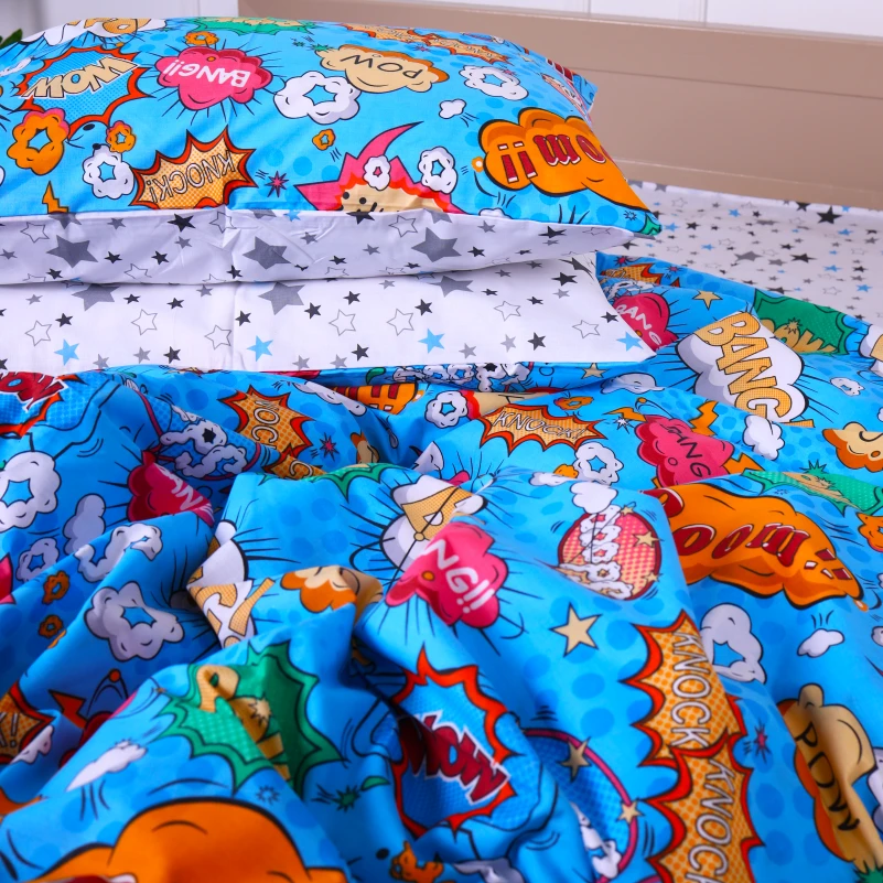 Комплект постільної білизни Бязь 17-0511 Bombs - 4