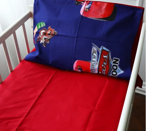 Простынь Детская Бязь Kids Time 17-0585 -1 Вeautiful machines