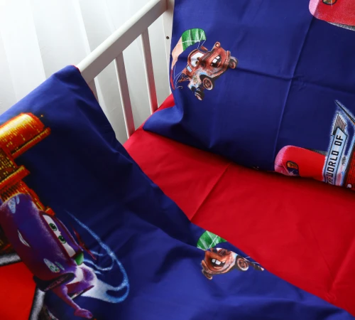 Простынь Детская Бязь Kids Time 17-0585 -1 Вeautiful machines - 2