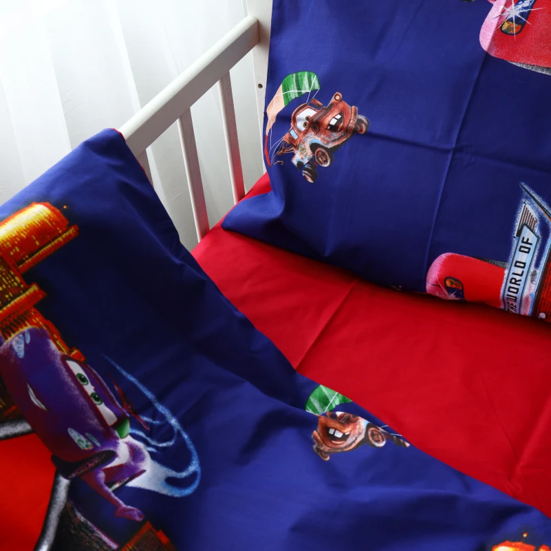 Простынь Детская Бязь Kids Time 17-0585 -1 Вeautiful machines - 1