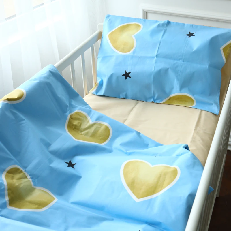 Комплект постільної білизни Дитячий Бязь Kids Time 17-0463 Love stories - 1