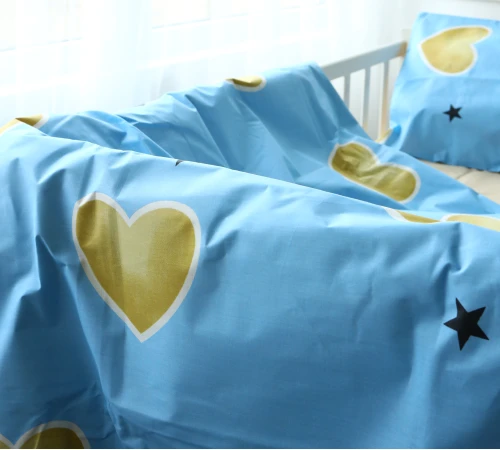 Підковдра дитяча Бязь Kids Time 17-0463 Love stories