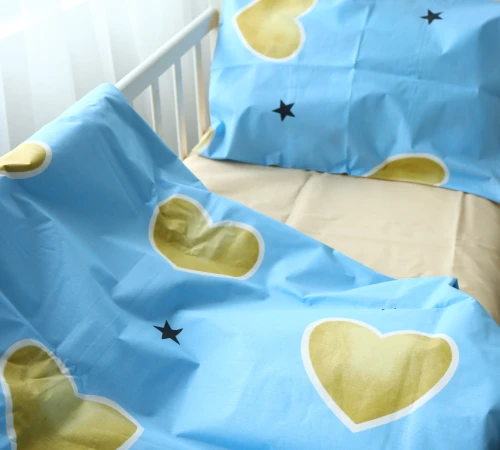 Підковдра дитяча Бязь Kids Time 17-0463 Love stories - 2