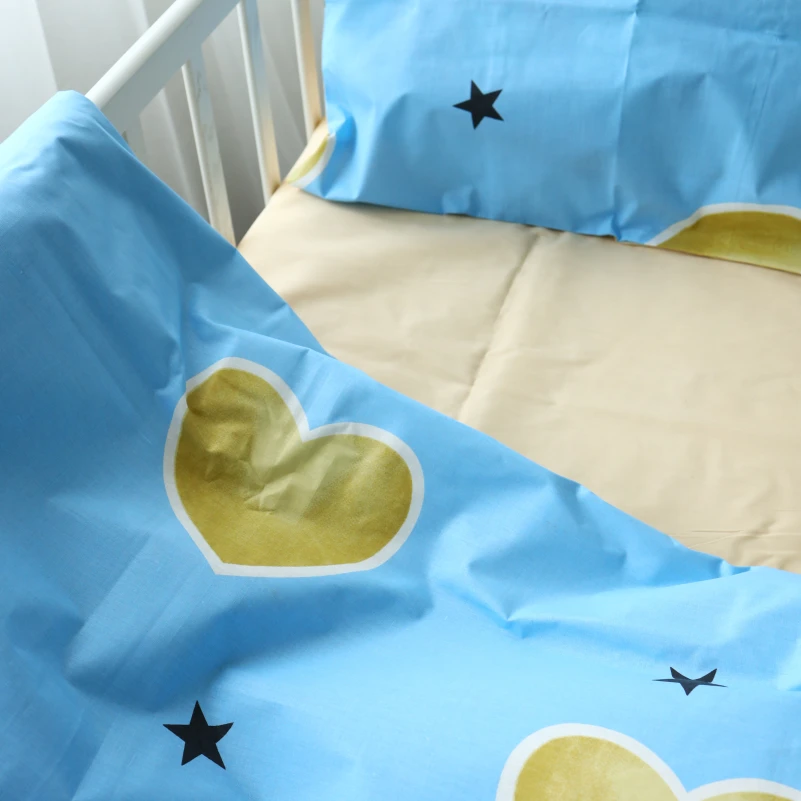 Комплект постільної білизни Дитячий Бязь Kids Time 17-0463 Love stories - 4