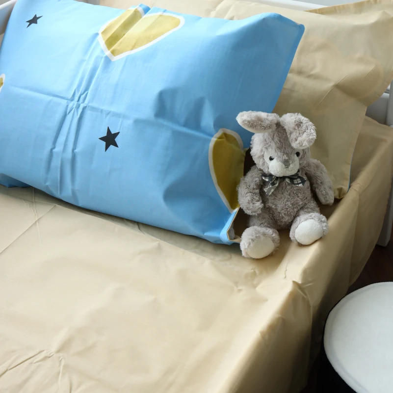 Комплект постільної білизни Дитячий Бязь Kids Time 17-0463 Love stories - 5