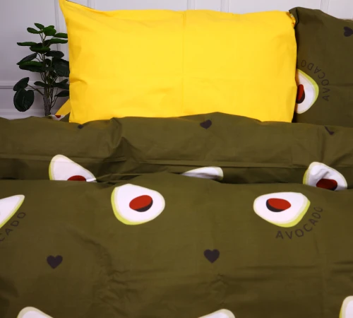 Комплект постільної білизни Ranforce Elite 17-0435 -1 Avocado - 2