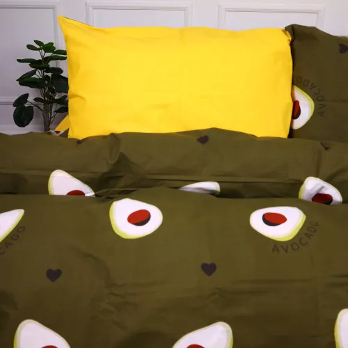 Комплект постільної білизни Ranforce Elite 17-0435 -1 Avocado - 2