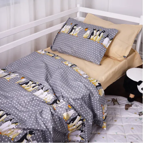 Простынь на резинке (бязь) Kids Time - высота 10 см 17-0557 Shafira - 4