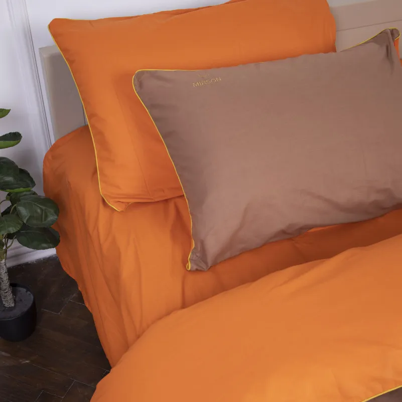 Комплект постельного белья Ranforce Elite Corner "Evelina" (13-1027 + 15-1511) - 7