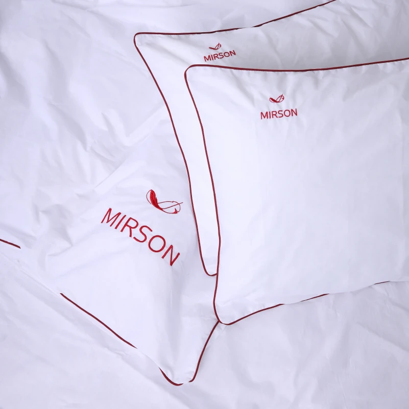 Комплект постільної білизни Ranforce Elite Corner 11-2107 "White" - 2