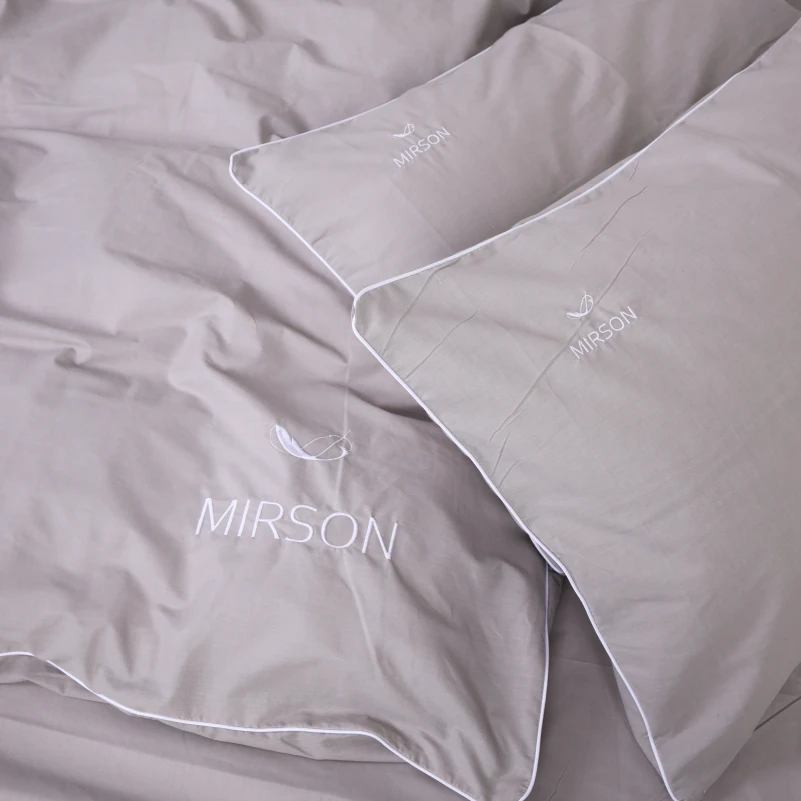 Комплект постільної білизни Ranforce Elite Corner 16-5703 "Light Gray"