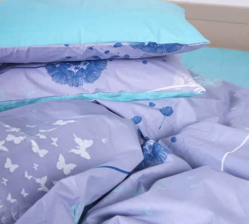 Простирадло MirSon Ranforce Elite 17-0431 Turquoise valley - 2