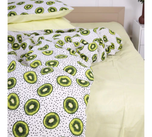 Простирадло MirSon Ranforce Elite 17-0523 Kiwi