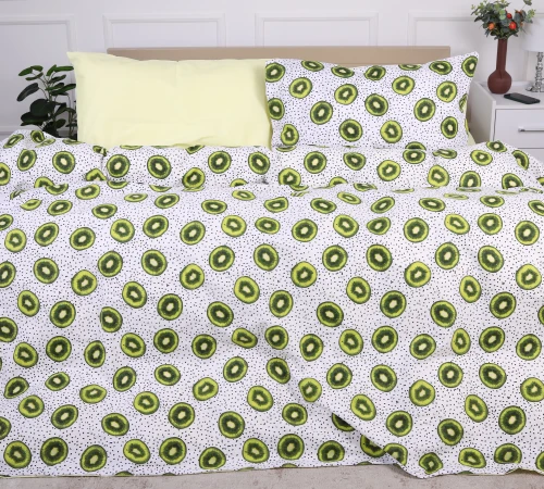 Простирадло MirSon Ranforce Elite 17-0523 Kiwi - 2