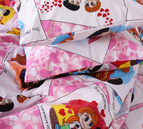 Наволочка Бязь 17-0109 Love