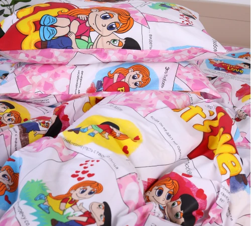 Наволочка Бязь 17-0109 Love - 2