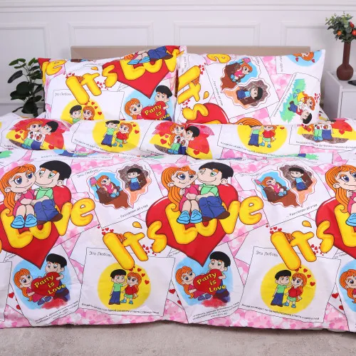 Комплект постільної білизни MirSon Ranforce Elite 17-0109 Love