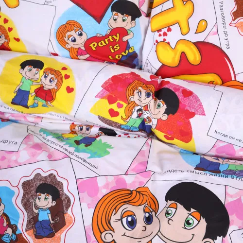 Пододеяльник MirSon Ranforce Elite 17-0109 Love