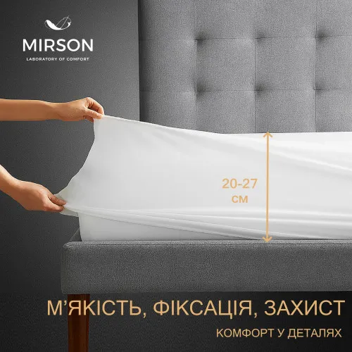 Наматрацник Terry Waterproof №218 (махровий водонепроникний на гумці по периметру) - 2