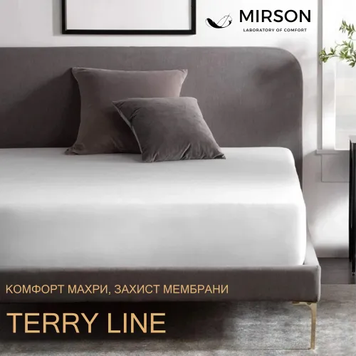 Наматрацник Terry Waterproof №218 (махровий водонепроникний на гумці по периметру) - 5