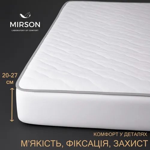 Наматрацник №221 Стандарт Eco (звичайний на гумці по периметру) - 2