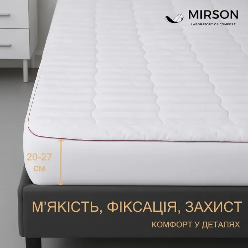 Наматрацник DeLuxe Eco №230 (водонепроникний з гумкою по периметру) - 3