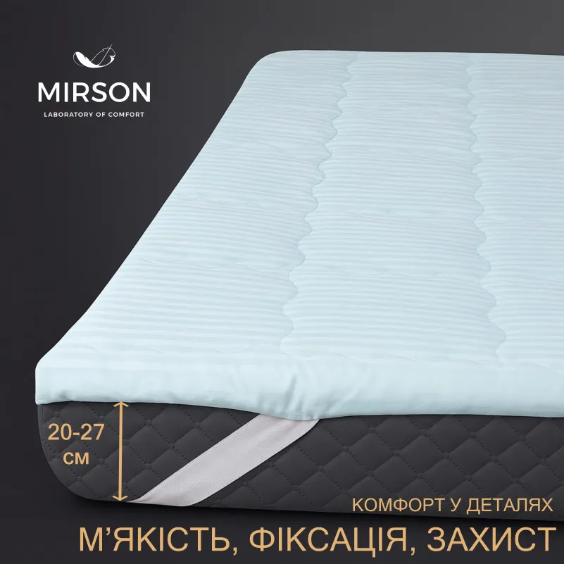 Наматрасник №413 Valentino Woollen (обычный с резинкой по углам)