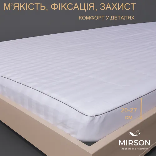 Наматрацник №433 Royal Pearl Eco (звичайний з гумкою по периметру) - 4